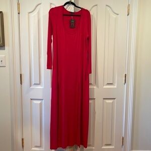 Curvy Sense 🎈sale🎈red dress NWT Made in USA 🇺🇸